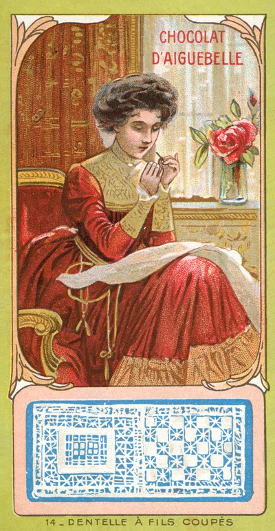 Dentelle à jours - French School